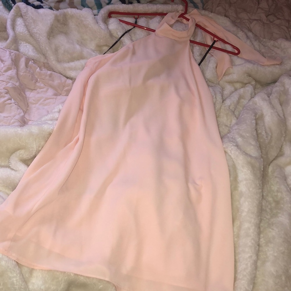 Halter mini dress